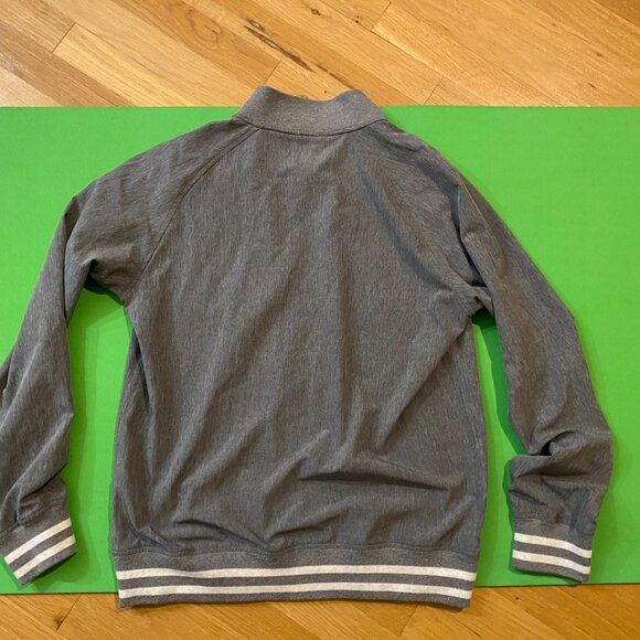 Vuori Grey Lightweight Track Jacket Small - Picture 2 of 6